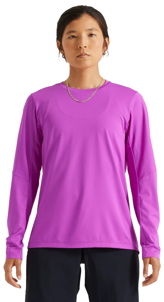 GRAVITY TRAINING JERSEY LS WMN Purple Orchid M