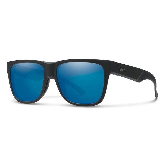 LOWDOWN 2 MATTE BLACK CHROMAPOP POLARIZED BLUE MIRROR