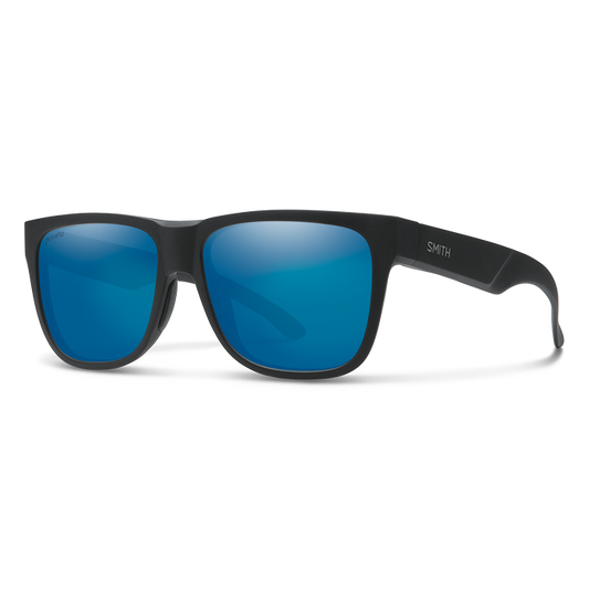 LOWDOWN 2 MATTE BLACK CHROMAPOP POLARIZED BLUE MIRROR