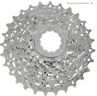 Shimano, CS-HG400-9, 9sp. cassette, 11-12-13-14-16-18-21-24-28T