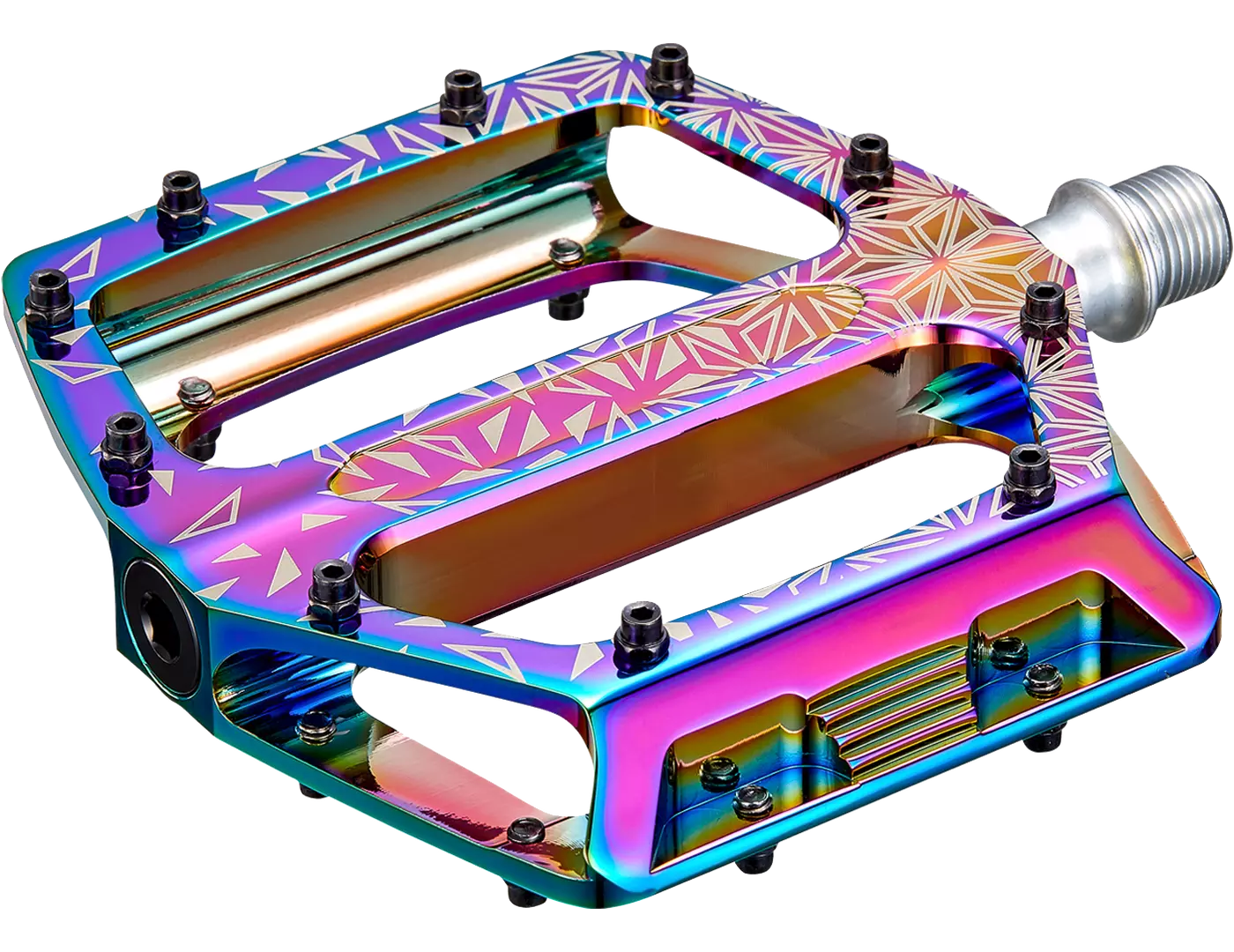 KRYPTO CNC ALLOY PEDAL OIL SLICK