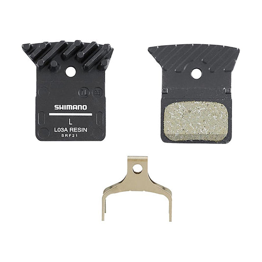 Shimano, L05A-RF, Disc Brake Pads, Shape: Shimano K-Type/L-Type, Resin, Pair, EBPL05ARFA