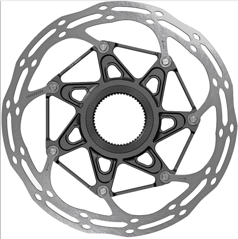 SRAM, Centerline 2 Piece Rounded, Disc brake rotor, Center Lock, 180mm