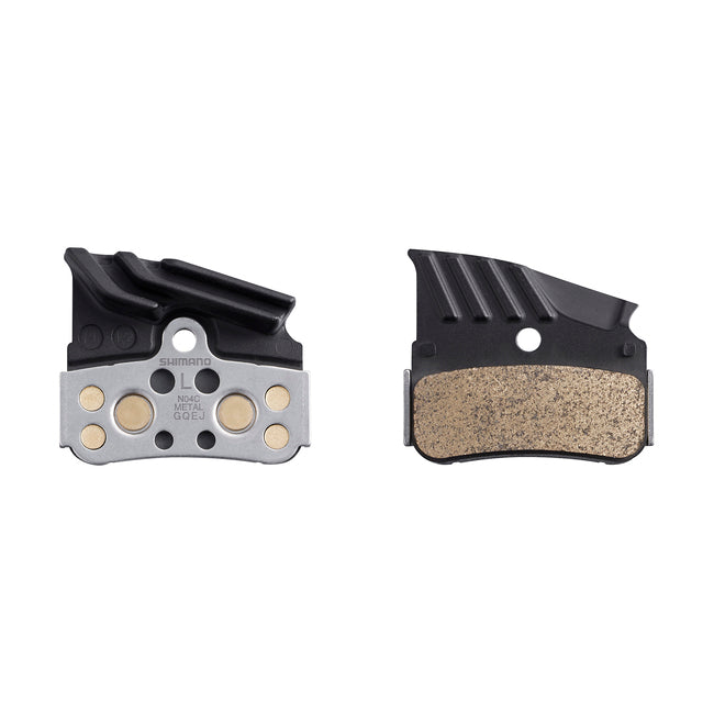 Shimano, N04C, Disc Brake Pads, Shape: Shimano N-Type, Metallic, Pair