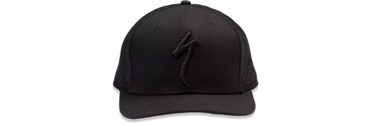 NEW ERA TRUCKER HAT S-LOGO BLK OSFA