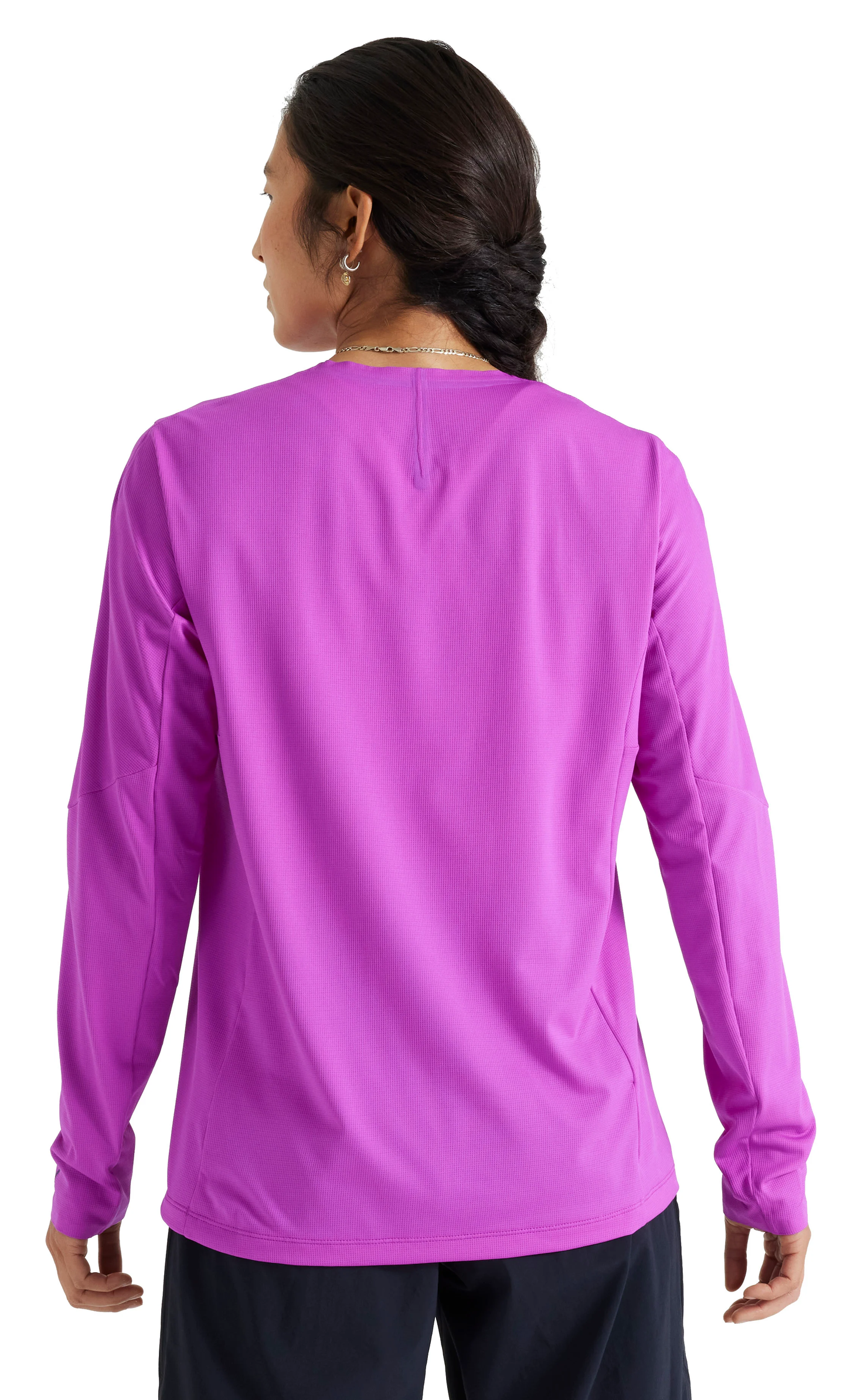 GRAVITY TRAINING JERSEY LS WMN Purple Orchid S